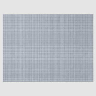 Little One Hand Drawn Grid - dusty steel grey Tissue Paper