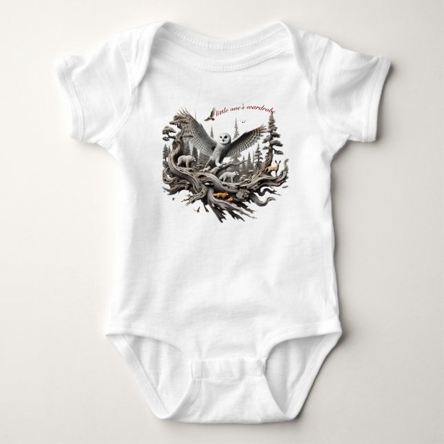 little one's wardrobe baby bodysuit (Front)
