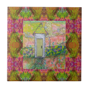 Little Oriental House Tile