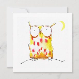 Little Owl Holiday Card