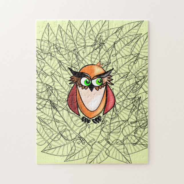 Little Owl Jigsaw Puzzle (Vertical)