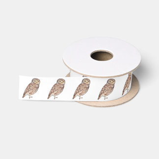 Little Owl Satin Ribbon