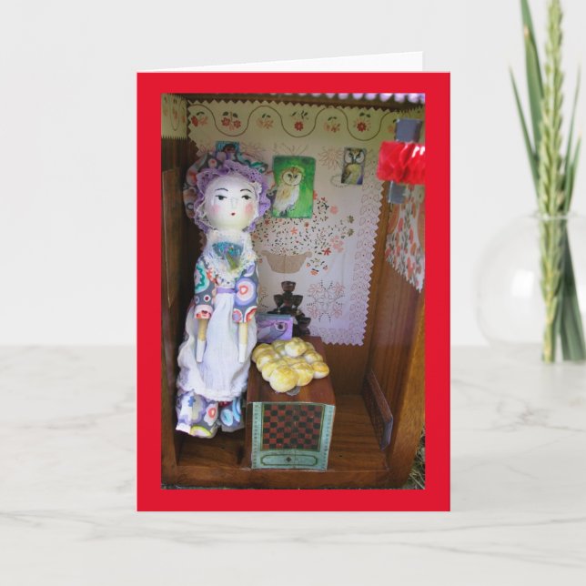 Little Owl Tavern with Goody Good Greeting Card (Front)