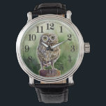 Little owl watercolor watch<br><div class="desc">stylish design for you!</div>