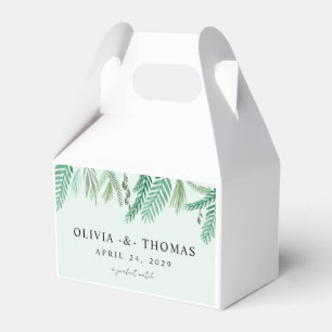 Little Palm Destination Wedding  Favour Box