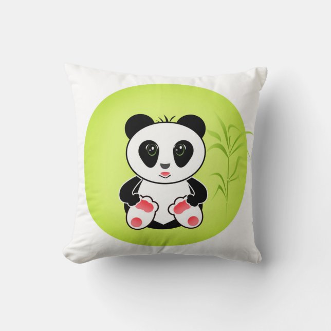Little Panda Cushion (Front)