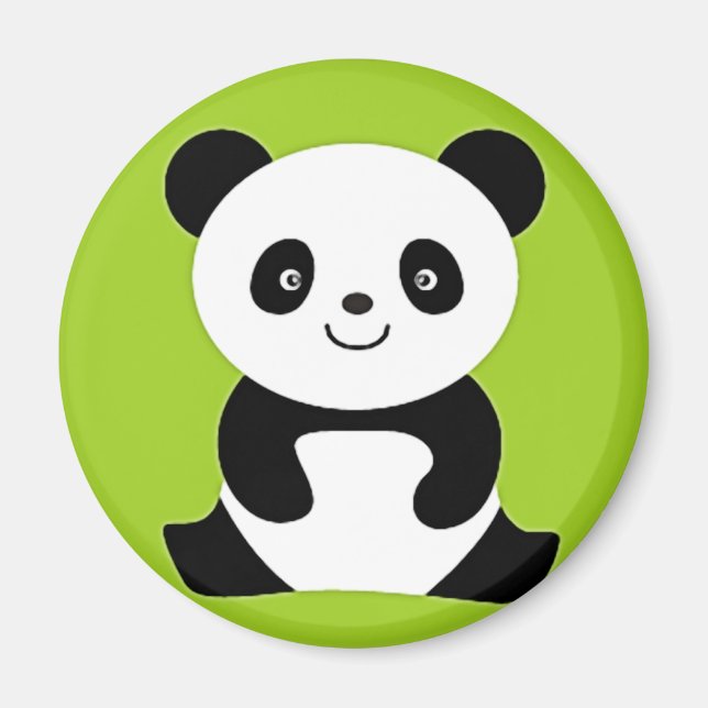 Little Panda Magnet (Front)