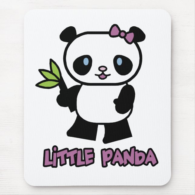 Little Panda Mouse Mat (Front)