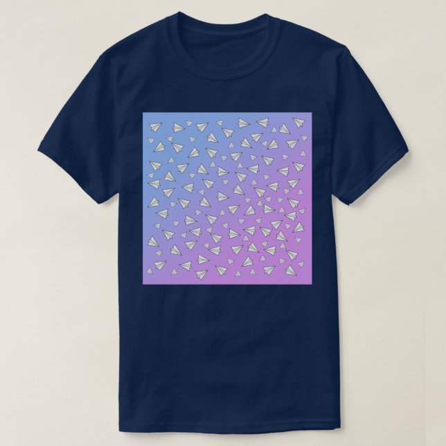 Little Paper Aeroplanes T-Shirt (Design Front)