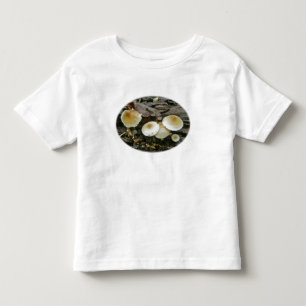 Little Parasols Mushrooms on Log Toddler T-Shirt