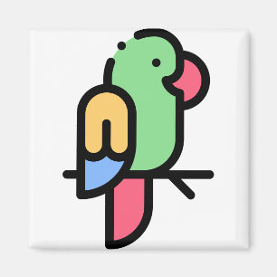 Little Parrot Magnet