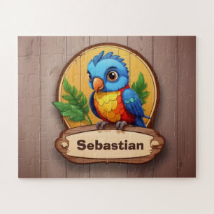 Little Parrot Personalised Jigsaw Puzzle