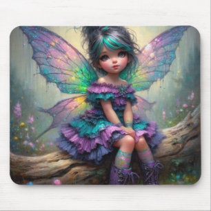 Little pastel themed fairy mouse mat