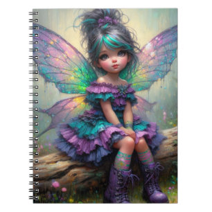 Little pastel themed fairy notebook