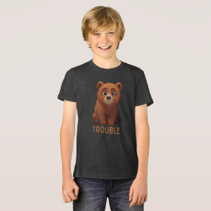 Little Paw "Trouble" T-Shirt Tri-Blend Shirt