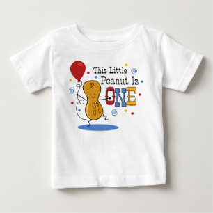 Little Peanut 1st Birthday Baby T-Shirt