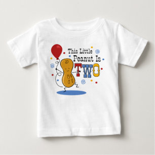 Little Peanut 2nd Birthday Baby T-Shirt