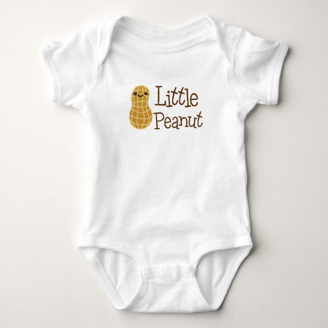 Little Peanut! Baby Bodysuit (Front)