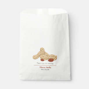 Little peanut baby shower favour bags