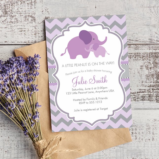 Little Peanut Baby Shower Invitation (Creator Uploaded)