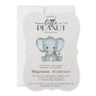 Little Peanut Blue Elephant Baby Shower