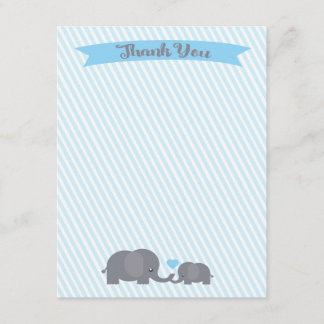 Little Peanut Elephant Thank You note