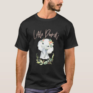 Little Peanut Floral Elephant T-Shirt