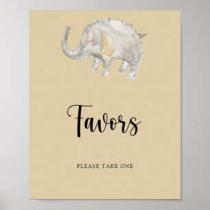 Little Peanut is on the way \  Favors Poster