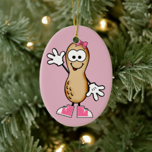 peanut christmas ornament