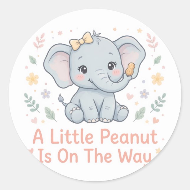 Little Peanut Sticker (Front)