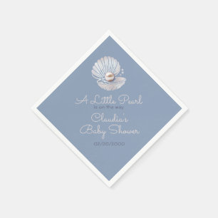 Little Pearl Baby Shower Napkin
