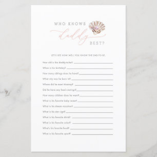 Little Pearl Under Sea Who Knows Daddy Best Game