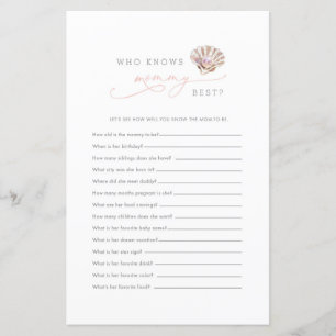 Little Pearl Under Sea Who Knows Mommy Best Game