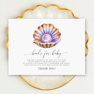 Little Pearl Under the sea Books for baby Enclosure Card