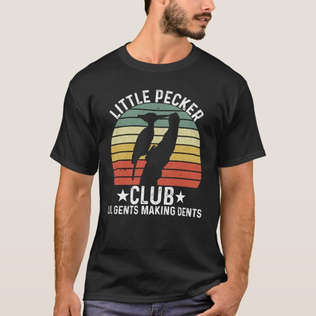 Little Pecker Club Lil Gents Making Dents T-Shirt (Front)