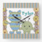 Little Peeking Monsters Baby Wall Clock