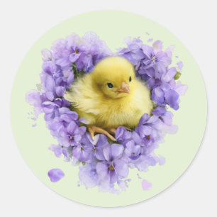Little Peep & Co.   Baby Celebration Classic Round Sticker