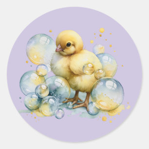 Little Peep & Co.   Baby Celebration Classic Round Sticker