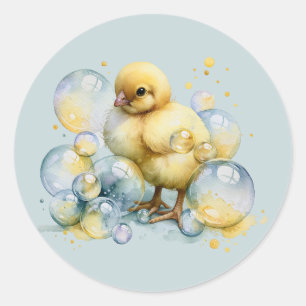Little Peep & Co.   Baby Celebration Classic Round Sticker