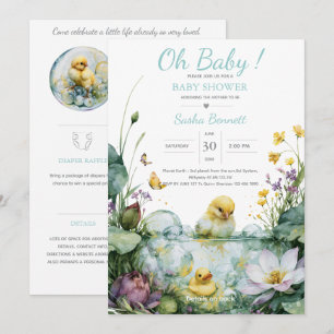 Little Peep & Co. Baby Shower Invitation