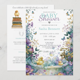 Little Peep & Co. Baby Shower Invitation