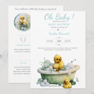 Little Peep & Co.   Baby Shower Invitation