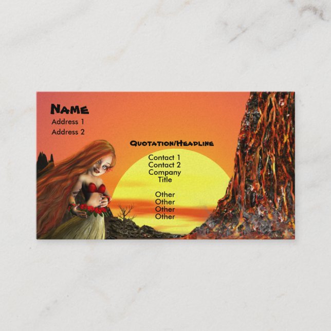 Little Pele Business Cards (Front)