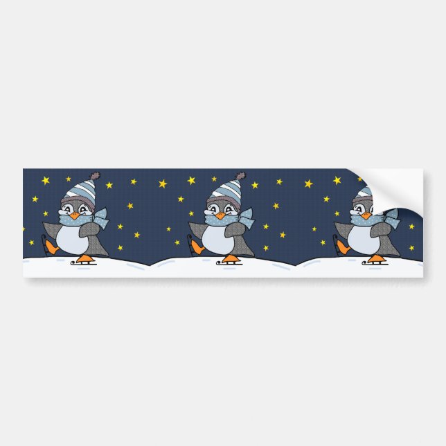 Little Penguin Bumper Sticker (Front)
