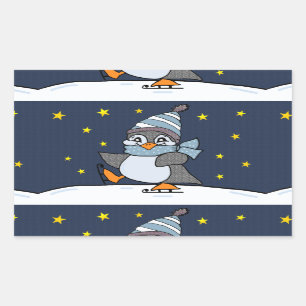 Little Penguin Rectangular Sticker