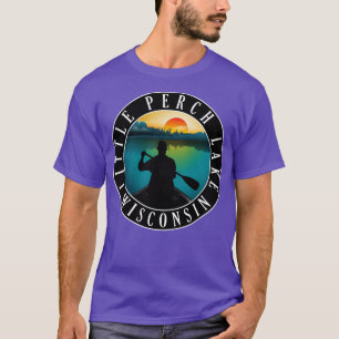 Little Perch Lake Wisconsin Canoeing T-Shirt