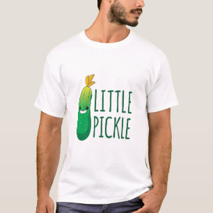 Little Pickle Cute Green Pickle Wearing Sunglasses T-Shirt