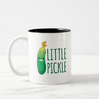 Little Pickle Cute Green Pickle Wearing Sunglasses