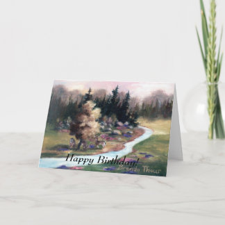 Little Piece of Heaven, Happy Birthday! Card
