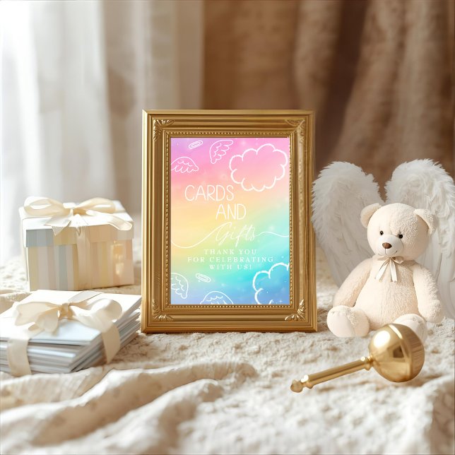 Little Piece of Heaven Rainbow Cards & Gifts Sign  (Little Piece of Heaven Rainbow Cards & Gifts Sign)